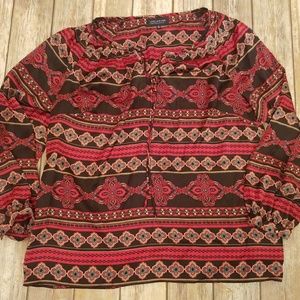 2/$30 Jones New York Stunning Blouse Plus 2X